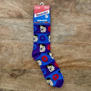 5/$20 NEW Adult Bazooka Joe Bubble Gum Socks